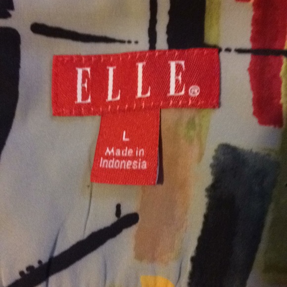 CLOSET CLEAR OUT!!! ELLE abstract shift dress - Picture 5 of 6